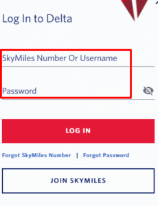 Delta SkyMiles Login