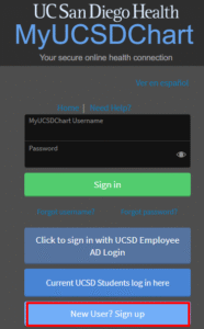 ucsdmychart login