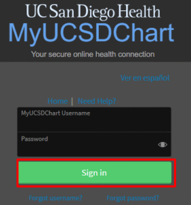 ucsdmychart login
