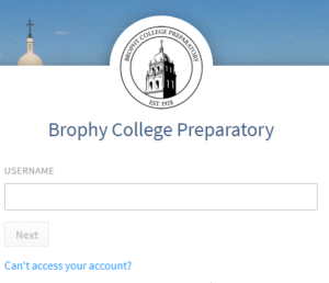 MyBrophy Login
