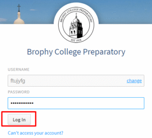 MyBrophy Login