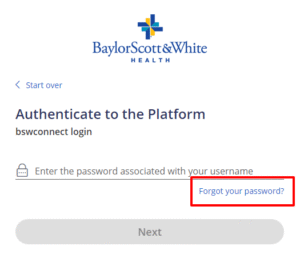 bswconnect login