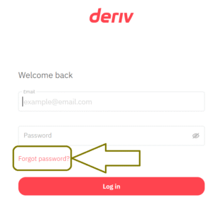 deriv login.
