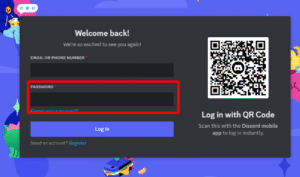 login discord