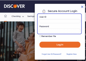 discover login