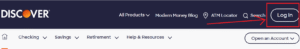 discover login