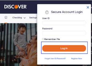 discover login
