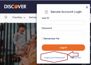 discover login