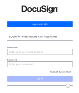 login docusign