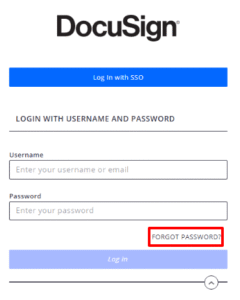 login docusign