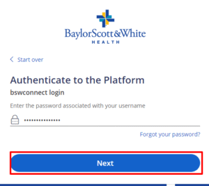 bswconnect login