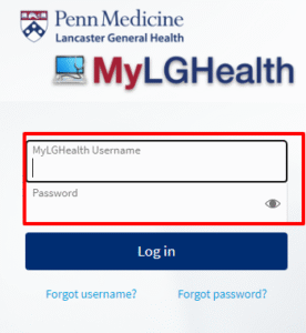 mylghealth login