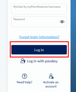 MyPennMedicine Login