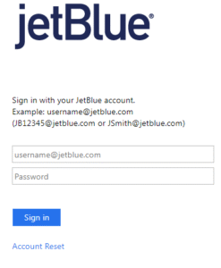 HelloJetBlue Login