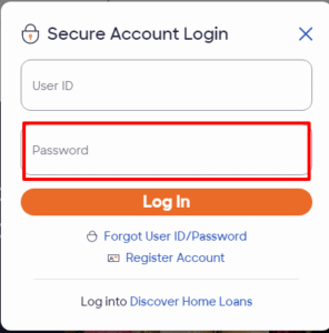 login discover card