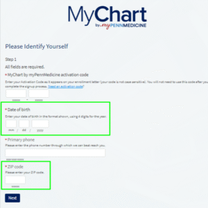 MyPennMedicine login
