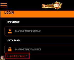 GACOR200 login