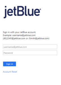 hellojetblue login 