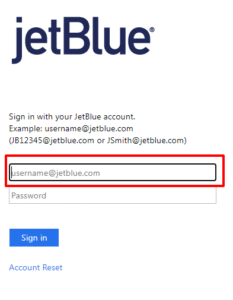 hellojetblue login 