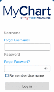 MyPennMedicine login