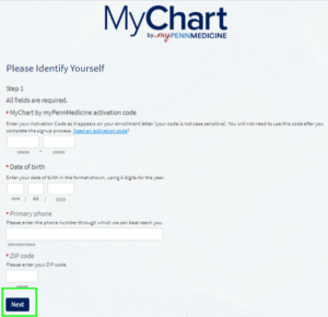MyPennMedicine login